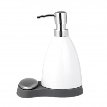 Baltas muilo dozatorius