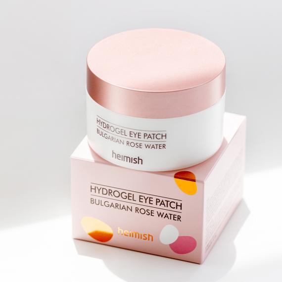 Heimish hidrogelio paaukių kaukės BULGARIAN ROSE WATER 60vnt.