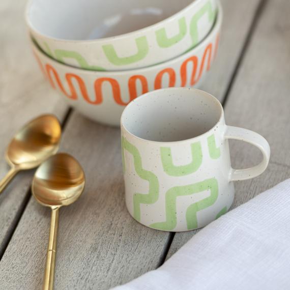 ,,CURVE'' dubenėlis'  15,5cm (mėtinis) 