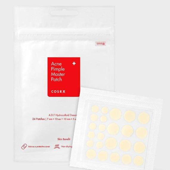 COSRX acne pimple master pleistriukai spuogams
