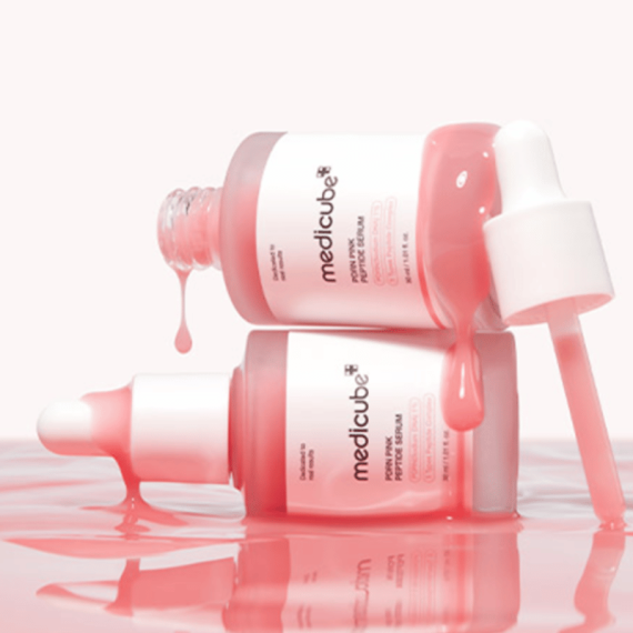 Medicube PDRN Pink Peptide Veido Serumas