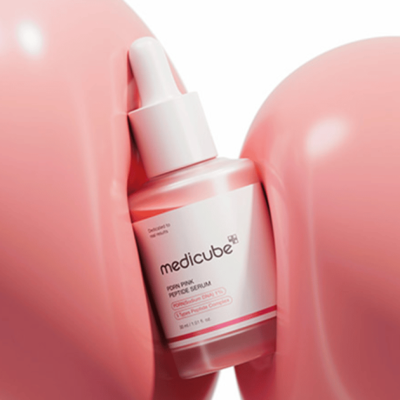 Medicube PDRN Pink Peptide Veido Serumas